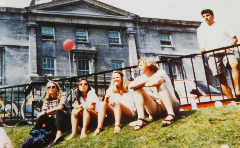 A photo from the 1993 Old McGill yearbook