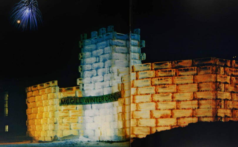 Photo from a past McGill winter carnival