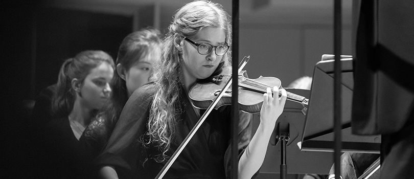 Une violoniste