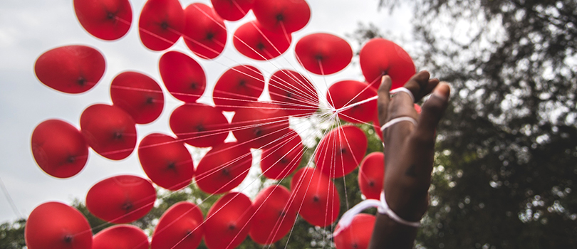 Red balloons