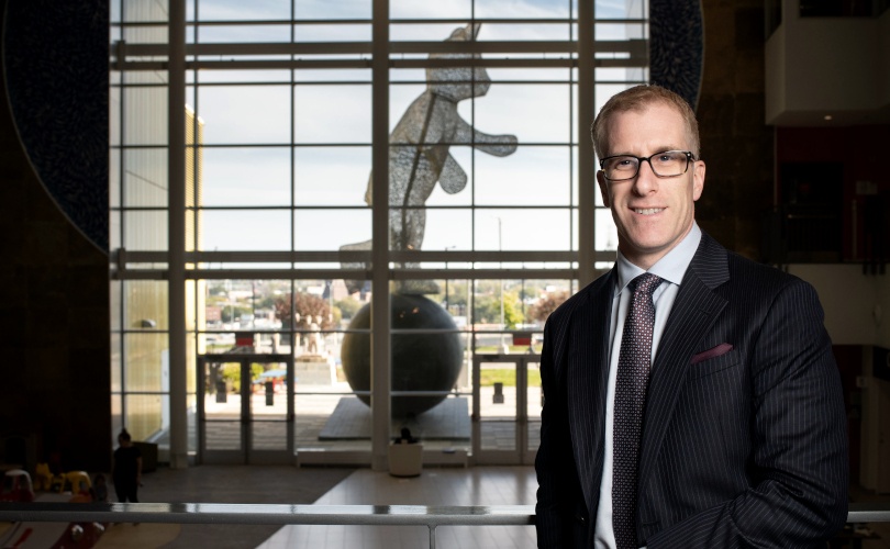 Jonathan Amiel, a McGill law grad and donor.