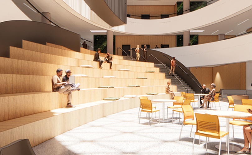 New Vic interior rendering