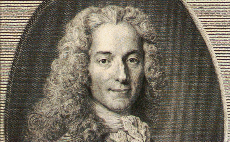 Portrait de Voltaire par Jean-Michael Moreau, 1784