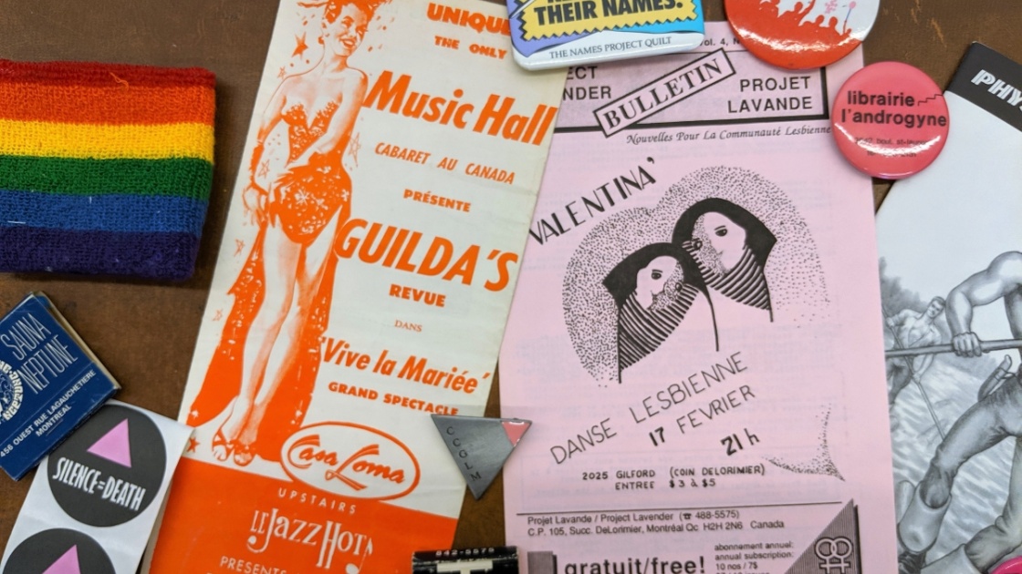 LGBT exhbition at library