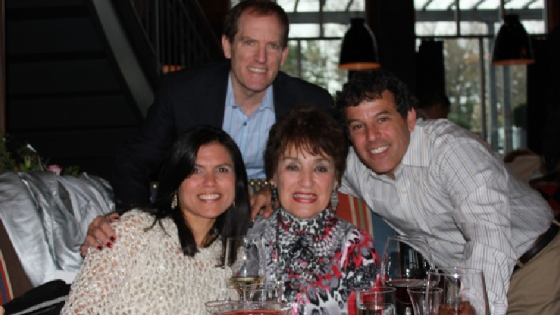 Hannah Frankel Sobel with her children