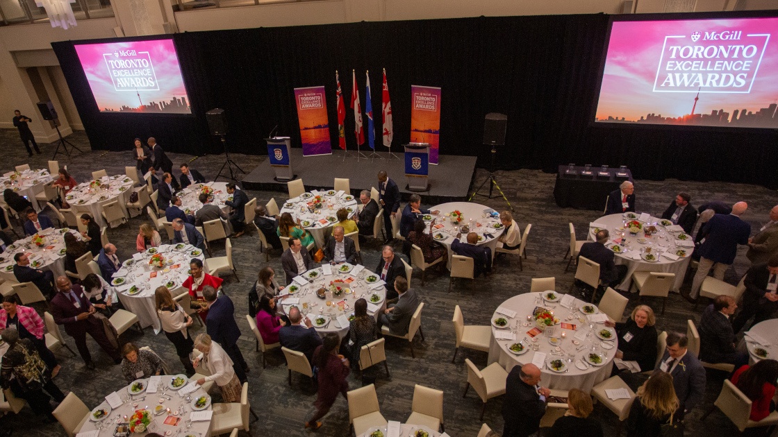 Prix d’excellence de McGill à Toronto à l’Arcadian court