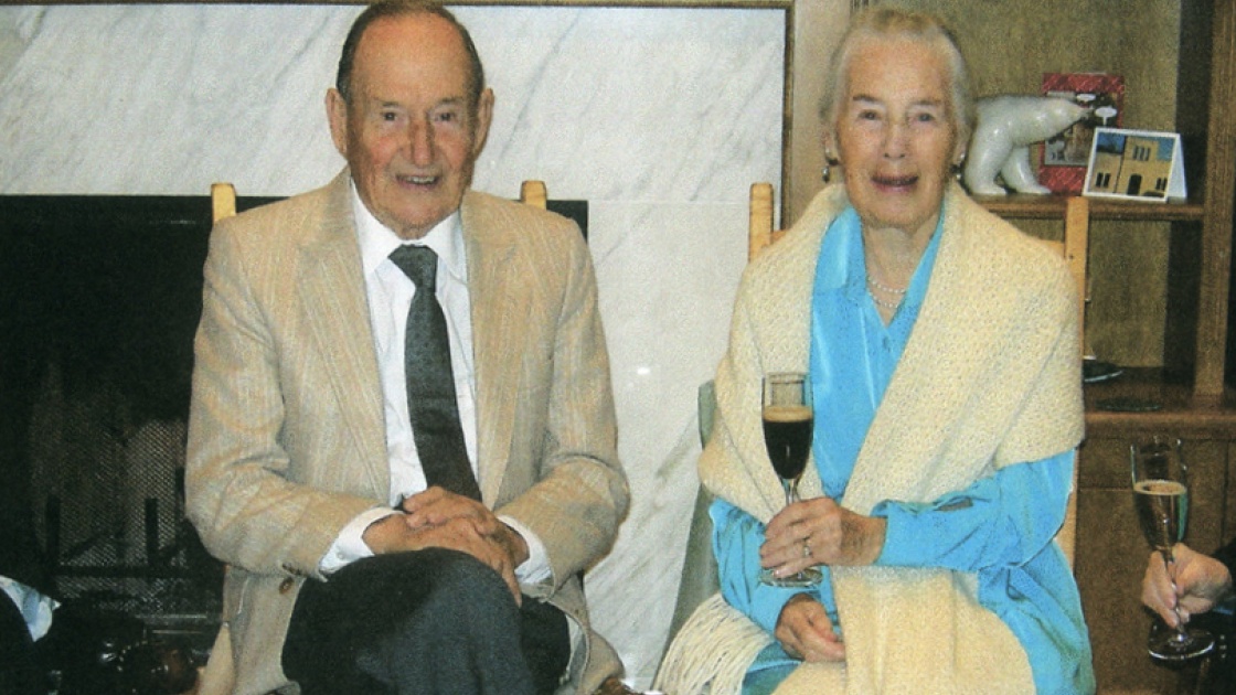 Daphne Trasler pictured side-by-side as a young woman and as a McGill researcher and professor.